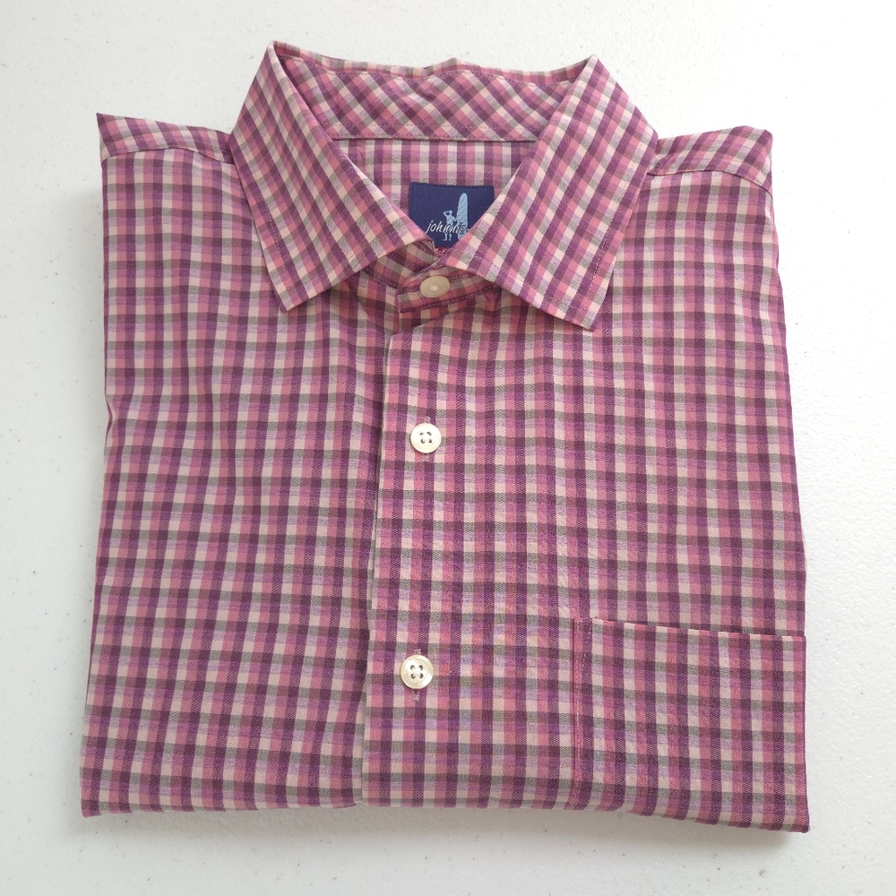 Johnnie-O Men's Leonard Prep-Formance Long Sleeve Button Down Shirt